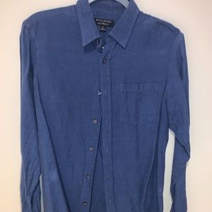 BANANA REPUBLIC "LINEN STANDARD FIT" BUTTON DOWN